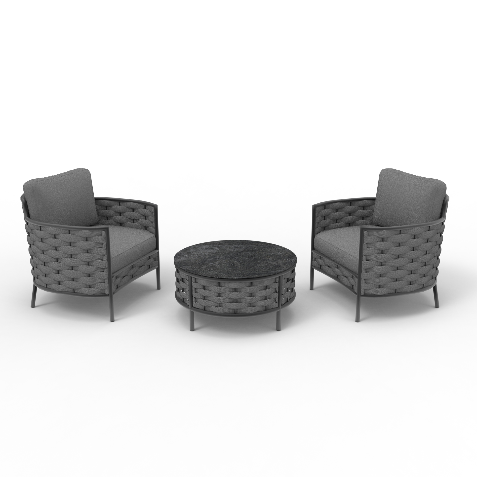 Два кресла и компактный столик